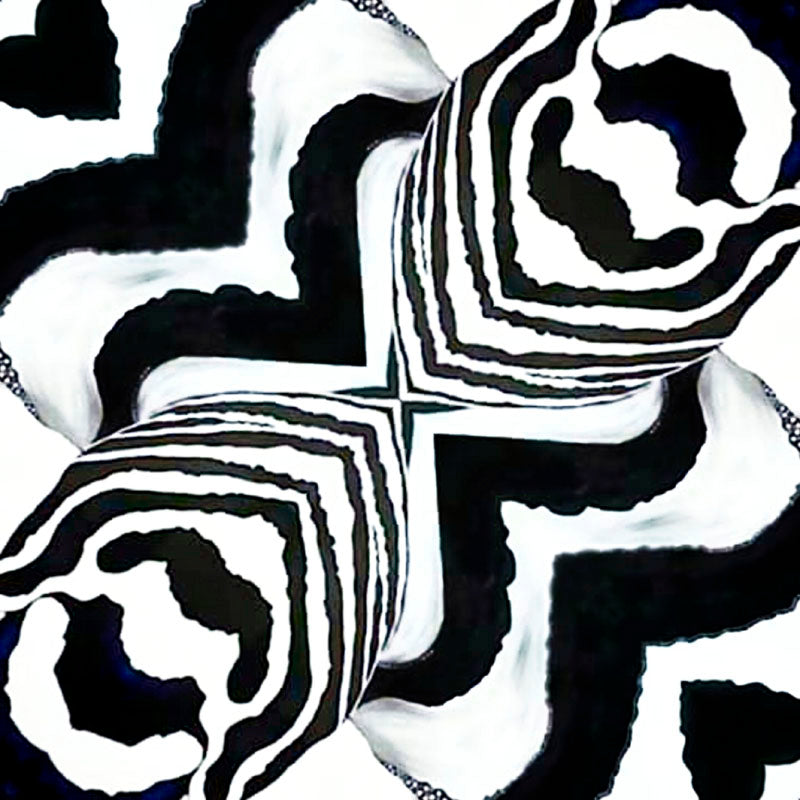 ZEBRA STYLE- NR K187  -Unika Kuddfodral i sammet - Design By Helena Mernissi