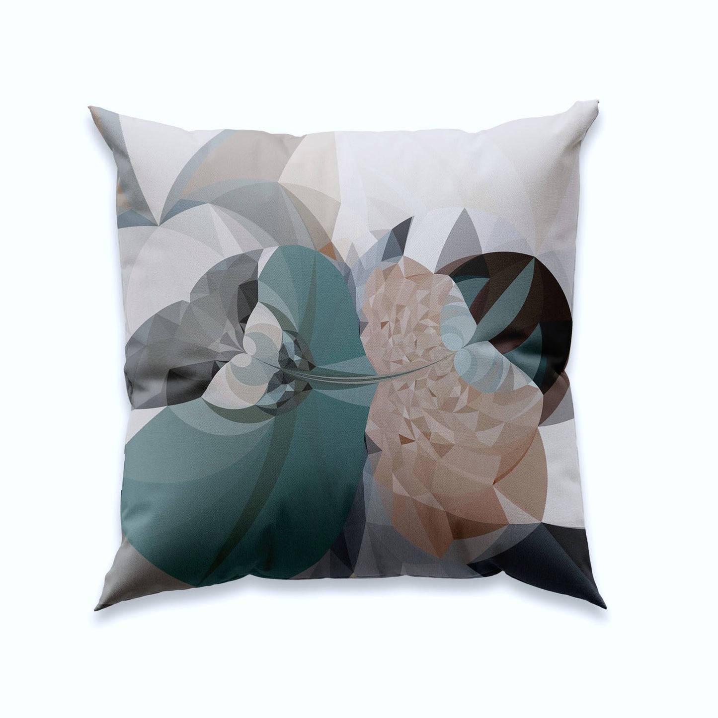 RETRO PASTEL-NR K100-Unique cushion cover in velvet - Design By Helena Mernissi