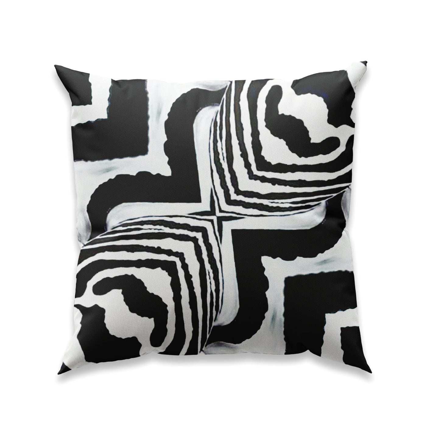 ZEBRA STYLE- NR K187 -Unique cushion cover in velvet - Design By Helena Mernissi