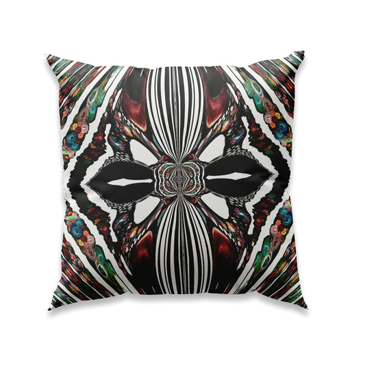 ZEBRA STYLE NR K188 - Unique cushion cover in velvet - Design By Helena Mernissi