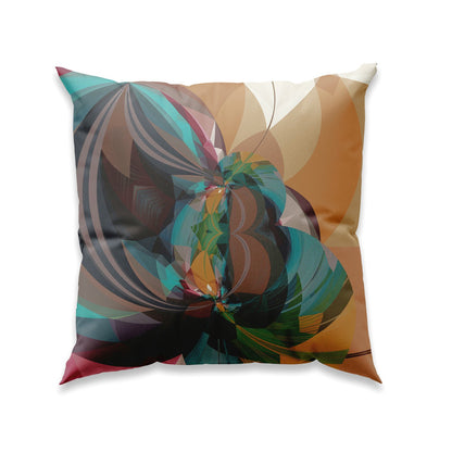 RETRO - PASTEL - NO K19 - Unique velvet cushion cover - Design By Helena Mernissi