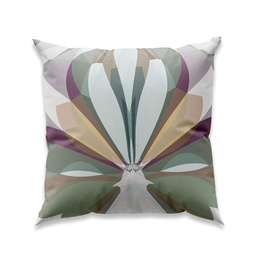 RETRO PASTELS- NO K191 - Unique velvet cushion cover - Design By Helena Mernissi