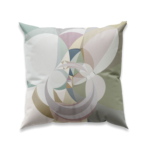 RETRO PASTELS- NO K192-Unique velvet cushion cover - Design By Helena Mernissi