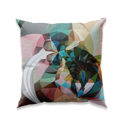 RETRO COLORFUL NR K40- Unique velvet cushion covers - Design By Helena Mernissi