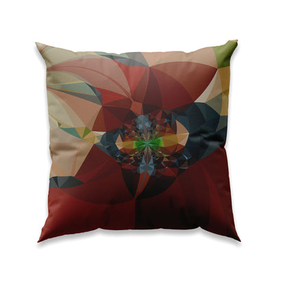 RETRO- COLORFUL - NR K47 - Unique velvet cushion cover - Design By Helena Mernissi