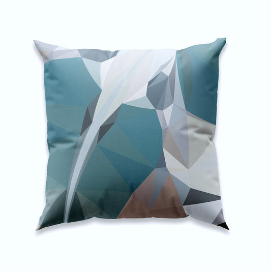 RETRO -SOFT PASTELS - NR K90-Unique velvet cushion cover - Design By Helena Mernissi